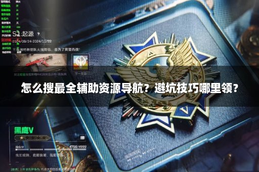 怎么搜最全辅助资源导航？避坑技巧哪里领？
